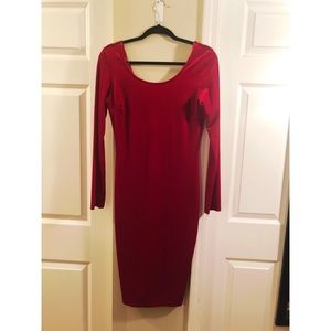 Velvet Midi Dress